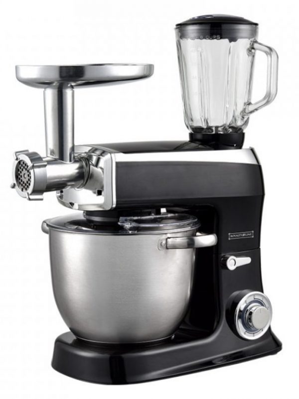 Royalty Line Kitchen Machine 3in1 2100W, 7.5L, Black