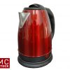 Royalty Line Electric Kettle 1.7 L in stainless steel Stylish kettle Water Boiler Red