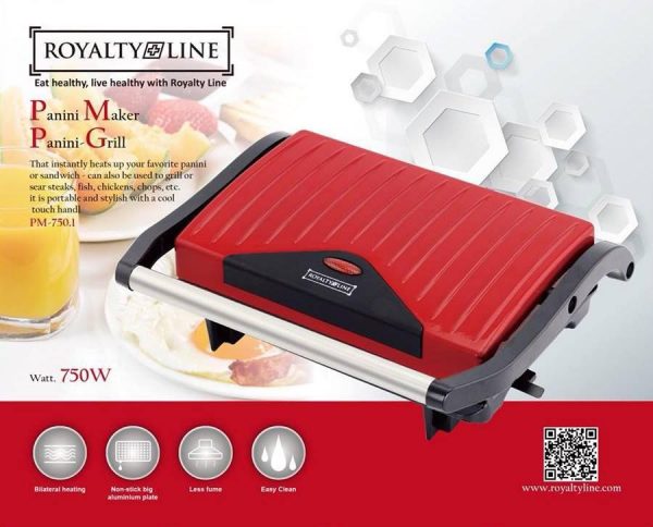 Royalty Line Red Best Panini Maker