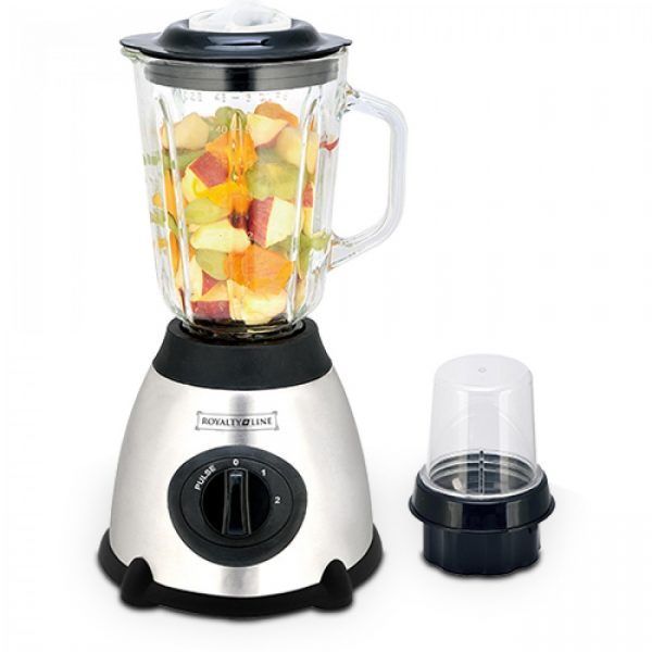 Royalty Line RL SME-600.6 Blender Mixer Silver with grinder