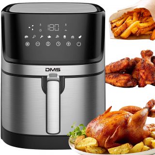DMS XXL 6 Liter Hot Air Fryer Oven Hot Air Grill Cooker
