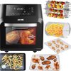 DMS XXXL 12 Liter Hot Air Fryer Premium Oven Hot Air Grill