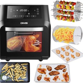 DMS XXXL 12 Liter Hot Air Fryer Premium Oven Hot Air Grill