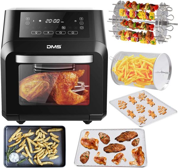 DMS XXXL 12 Liter Hot Air Fryer Premium Oven Hot Air Grill