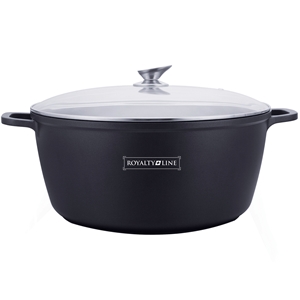 Royalty Line Pot 40cm 20L with glass lid