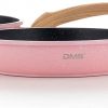 DMS® TSM4010 Induction Cookware Set Pots Pans Set  with Glass Lid 10 Pieces Pink - Image 3