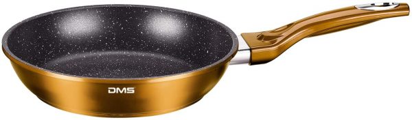 DMS® 15-Piece Induction Cookware Cooking Set - Pots Pans Set with Glass Lid Copper - Image 4