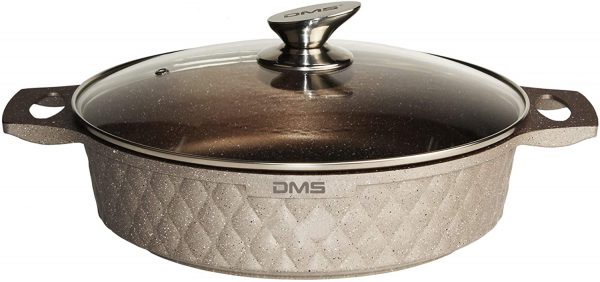 DMS® TSD5015 Induction Cookware Cooking Set Pots Soup Pot with Glass Lid 3 - Image 3