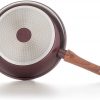 DMS® TSM4010 Induction Cookware Set Pots Pans Set  with Glass Lid 10 Pieces Burgundy - Image 5