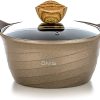 DMS TSK5016 16-Piece Induction Cookware Set Champagne - Image 2