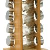 Ernesto Spices ; Jars Carousel Bamboo 9 Pieces