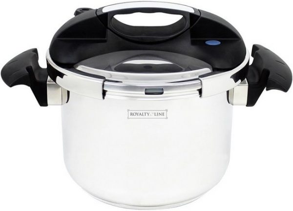 Royalty Line 8L Stainless Steel Pressure Cooker Induction Long