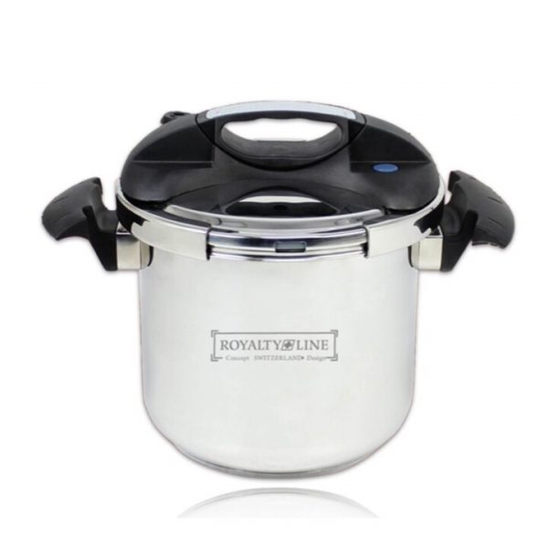 Royalty Line 10L Stainless Steel Pressure Cooker Induction Marble Coating