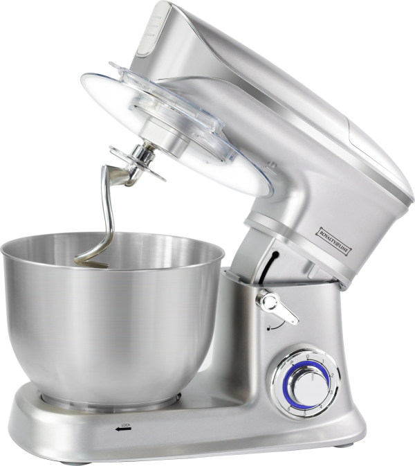 Royalty Line PKM-1900.7 Food Processor 6.5L 1900 W Silver