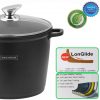 Royalty Line RL-AD28M Tall Cooking Pot Non-Stick Coating With Glass Lid Induction Black 10.5L 28CM - Image 4