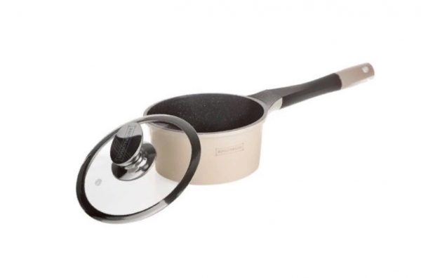 Royalty Line 15-Pieces Marble Coating Cookware Set – Cream - Image 3