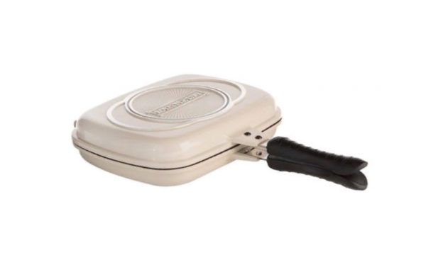 Royalty Line 15-Pieces Marble Coating Cookware Set – Cream - Image 2