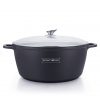 Royalty Line Pot 36CM  With Glass Lid