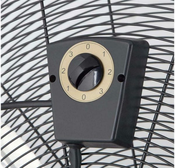 DMS® MSV-50 Floor Fan Floor Fan Wind Machine Floor Fan Diameter 50 cm 120 W Fan Fan - Image 4