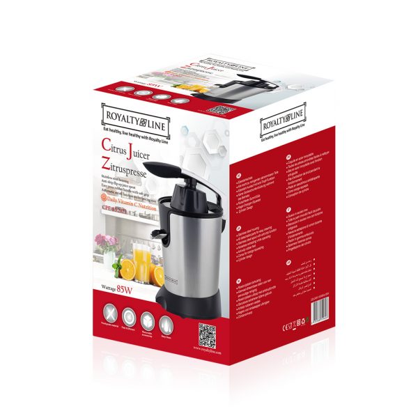 Royalty Line CPE-85 Electric Citrus Juicer Fruit Juicer - Image 2