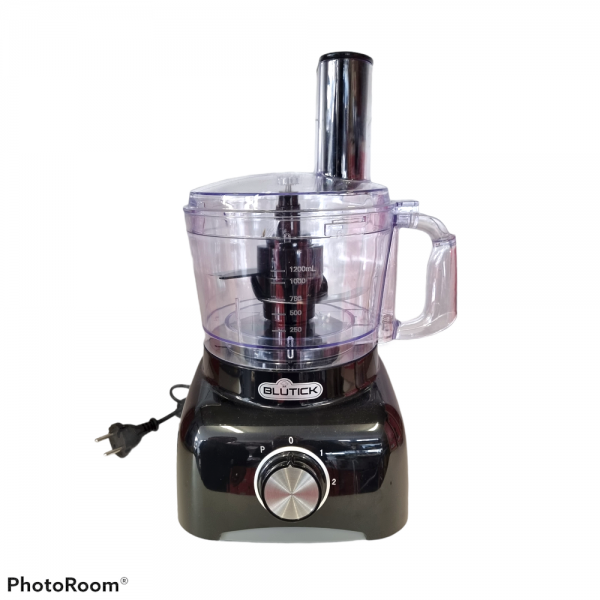 Blutick Food Processer Black 7IN 1 600watt 1200ml