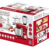 Royalty Line Kitchen Machine 3in1 2100W, 7.5L, Red - Image 2