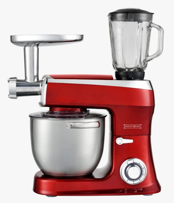 Royalty Line Kitchen Machine 3in1 2100W, 7.5L, Red