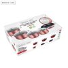 Royalty Line RL-FM10C Non-Stick Marble Coating Cookware Set of 10 Copper - Image 2