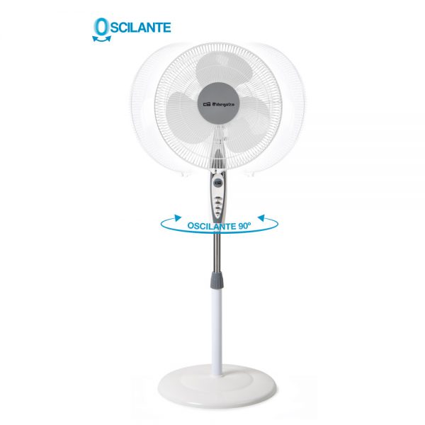 Orbegozo Stand Fan ,Best Air Fan 50watt 40cm White - Image 2
