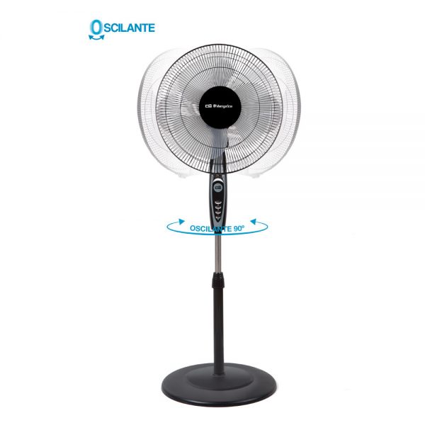 Orbegozo Stand Fan ,Best Air Fan 50watt 40cm Black - Image 3