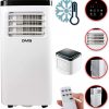 DMS 4 in 1 Mobile Air Conditioning Unit | Air Conditioning | Heater | Fan | Dehumidifier | Rooms up to 35 m² | Remote Control | 24 h Timer | Night Mode | 8000 BTU/h | 2000 Watts [Energy Class A] - Image 2