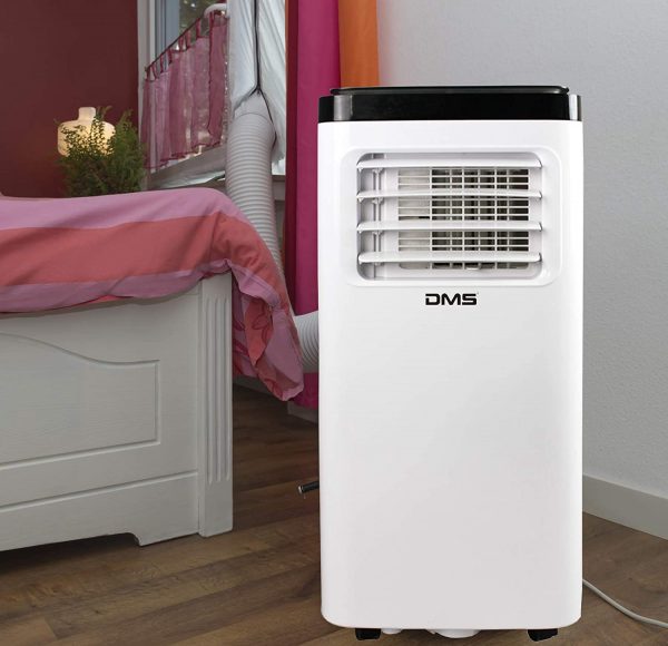 DMS 4 in 1 Mobile Air Conditioning Unit | Air Conditioning | Heater | Fan | Dehumidifier | Rooms up to 35 m² | Remote Control | 24 h Timer | Night Mode | 8000 BTU/h | 2000 Watts [Energy Class A] - Image 3