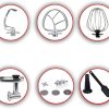 Royalty Line Kitchen Machine 3in1 2500W, 10L - Image 3