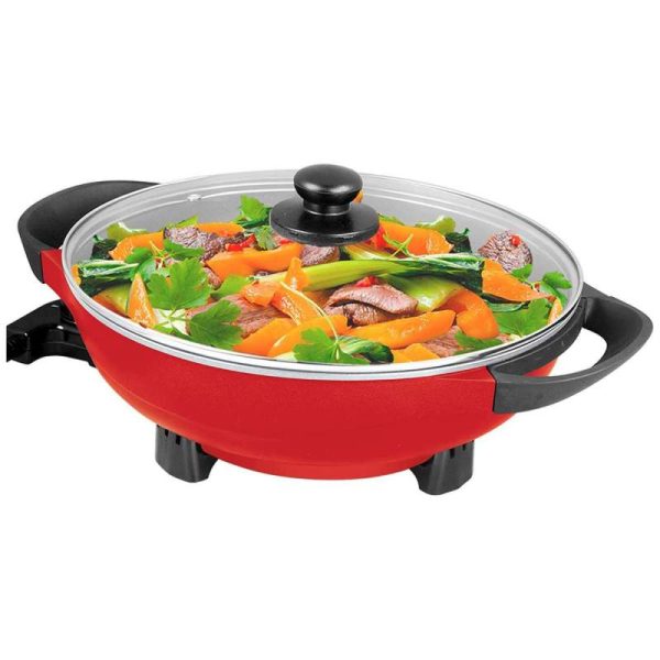 Royalty Line Electric Wok Pan , 33 Cm – 1500 W - Image 2